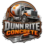 Dunn Right Concrete Logo